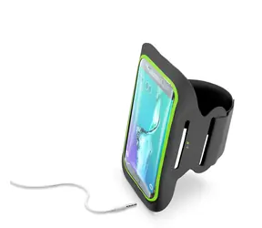 CellularLine ARMBAND FITNESS Sports Softcase / für Smartphones bis Größe 5" / schwarz