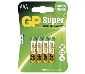 GP AAA Super Alkaline - 4 Stk