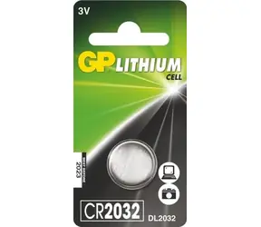 GP Lithium-Knopfbatterie CR2032 / 1St