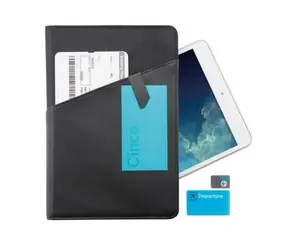 XD Design Komo 7-8" Universal-Lederhülle mit Tablet-Halterung / Schwarz