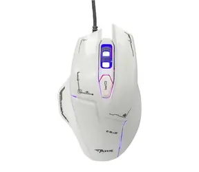 E-BLUE Mazer weiß / Optische Gaming-Maus / 2500DPI / 6 Tasten / 1 Rad / kabelgebunden (USB)