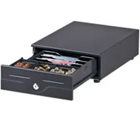 Metapace K-4 Kassenschublade / RJ12 / 12-24V / für Bondrucker / schwarz