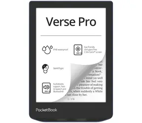 PocketBook Verse Pro blau / 6" / 1448x1072 T / 16GB / E-Ink / 1500mAh / USB-C / WLAN