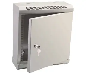 DATACOM 10" einteiliges Rack 4U 140 (Metalltür) grau