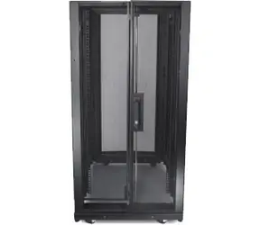 Xtendlan HPER-42U-810-BLACK 19" Schrank / Höhe 42U / 800 x 1000 / perforierte zweiflügelige Fronttür