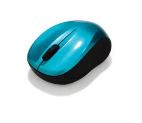 Verbatim Go Nano Blue / Laser-Funkmaus / 1600 DPI / 3 Tasten / 1 Rad / 2xAAA 