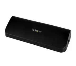 StarTech Dual Video USB 3.0 - Dockingstation für Laptops / USB 3.0 / HDMI / VGA / DVI-D / LAN