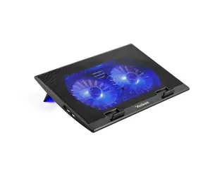 YENKEE YSN 120 / Kühlpad für Notebook / 2x USB- Port / bis 17"