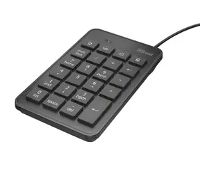 Trust XALAS schwarz / Numerische Tastatur / USB / 1,5 m