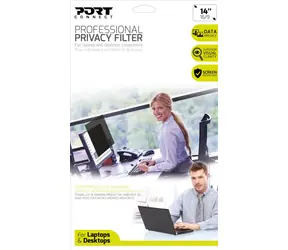 PORT CONNECT PRIVACY FILTER 2D - 14" (16:9) schwarz