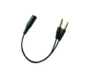 Sandberg Kopfhörerkonverter 2x Stecker auf 1x Buchse