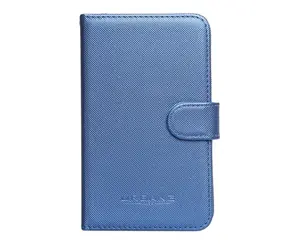 FASHION BOOK UNI Hülle für 5,8" - 6,2" blau