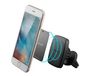 Spigen A201 Universal-Magnethalter schwarz / Befestigung über das Lüftungsgitter