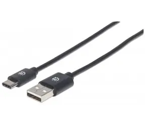 Manhattan -Kabel Hi-Speed USB-C-Stecker > USB 2.0-Stecker 