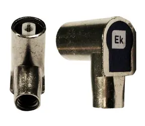 ITS Stecker IEC-Buchse 6,9 mm gewinkelt Profi