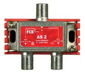 FTE Hub AS 2, Bereich 5-2400 MHz, F-Stecker / Aftermarket