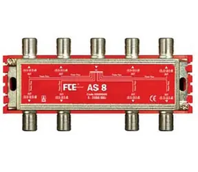 FTE -Splitter AS 8, Bereich 5-2400 MHz, F-Stecker