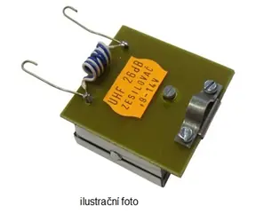 OEM Antennenvorverstärker 2 Kanal 26 dB (K46 + 59) - F con.