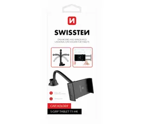 Swissten S-GRIP T1-HK / Autohalterung für ein Tablet zur Montage an der Windschutzscheibe oder dem Armaturenbrett