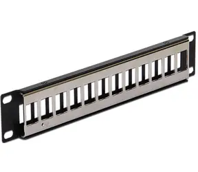 DeLock Keystone 10" Patchpanel mit 12 Ports