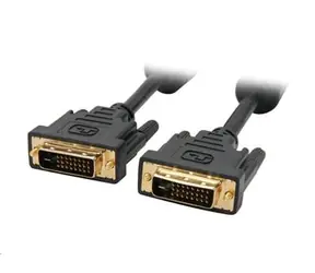 C-tech Verbindungskabel DVI-DVI MM / DVI-D / Dual Link / 1,8m