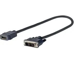 VivoLink Pro DVI - HDMI M - F 0,2 m / 2560 x 1600 / dreifach abgeschirmt