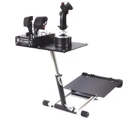 Wheel Stand Pro DELUXE V2 Joystick-Ständer für Thrustmaster HOTAS WARTHOG Saitek X55 & Saitek X52