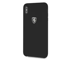 Ferrari Off Track Silikonhülle für Apple iPhone XS Max schwarz