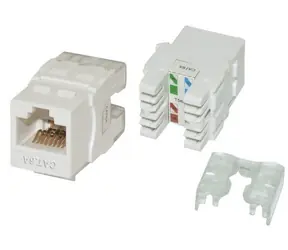 Masterlan Keystone UTP Cat 6 - weiß / selbstschneidend