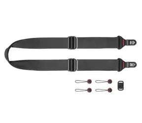 Peak Design Slide Black (schwarz) - Schnellverschlussgurt für Kameras