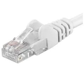 PremiumCord UTP CAT6 0,5m / Patchkabel / RJ45-RJ45 / weiß