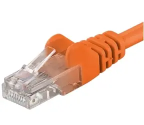 PremiumCord UTP CAT5E 0,25m orange / Patchkabel / RJ45-RJ45
