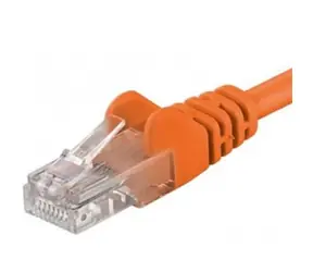 PremiumCord UTP CAT6 0,25m / Patchkabel / RJ45-RJ45 / Orange