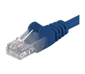 PremiumCord UTP CAT6 1,5m / Patchkabel / RJ45-RJ45 / blau