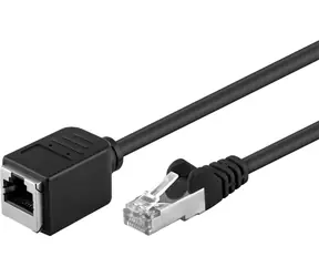 PremiumCord Verlängerung FTP CAT5E 3M / Patchkabel / RJ45-RJ45 / schwarz
