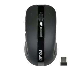 Evolveo WM430 schwarz / kabellose Gaming-Maus / 1600 DPI / 7 Tasten
