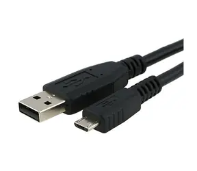 Aligator Datenkabel microUSB schwarz / Laden