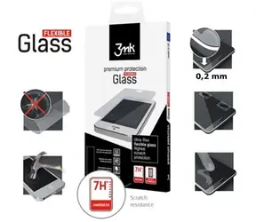 3mk FlexibleGlass gehärtetes Glas für Samsung Galaxy Watch R800 (46 mm), 3 Stück