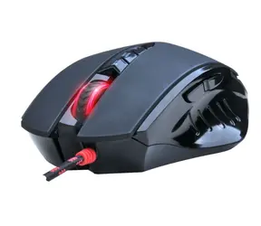 A4Tech BLOODY V8 Schwarz / Optische Gaming-Maus / 3200 DPI / HoleLESS / 8 Tasten / Rechtshänder / USB