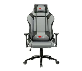 Red Fighter C3 Gamingstuhl grau / Stoffbezug / abnehmbare Kissen / Belastbarkeit 150kg