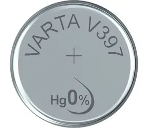 Varta Knopfbatterie SR59 / 1,55V / 30 mAh / Silberoxid / 1 Stück / im Blister 