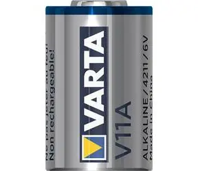 Varta Batterie A11 / 6,0V / 38 mAh / Alkali / 1 Stück / im Blister 