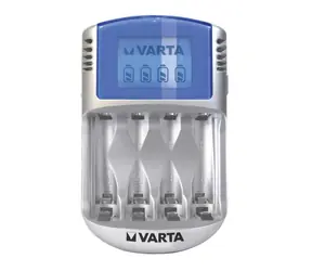 Varta Power Play LCD / Batterieladegerät / 100-240V | 12V DC / 1400 mA / 4xAA | AAA / USB-IN