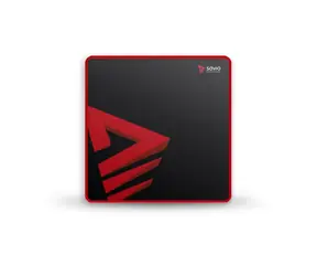 Savio Turbo Dynamic S / Gaming-Mauspad / 250x250x2mm / schwarz-rot