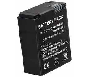 Trx Akku für GoPro 1600 mAh / für Hero3 / Hero3+ / nicht original