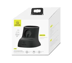 USAMS ZJ051 Ladestation für Apple Watch & AirPods, schwarz 