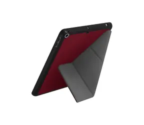 UNIQ Transforma Rigor Hülle mit Ständer für Apple iPad 10.2 (2021/2020/2019) Korallenrot