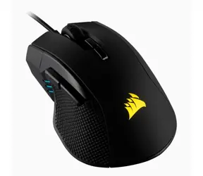 Corsair Ironclaw RGB schwarz / Optische Gaming-Maus / 18000 DPI / 7 Tasten / RGB-LED-Hintergrundbeleuchtung / USB