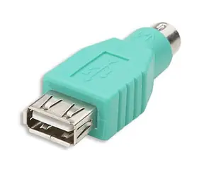 Value PS2-auf-USB-A-Buchse/6-Wege-auf-4-Wege-Anschlussadapter