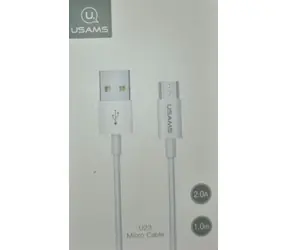 USAMS SJ284 Datenkabel microUSB weiß